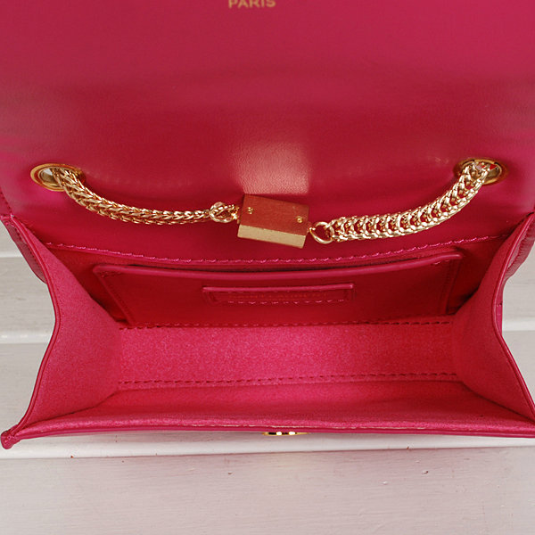 cheap discount replica ysl monogramme cross-body tassel shoulder bag 7132 rosered - Click Image to Close